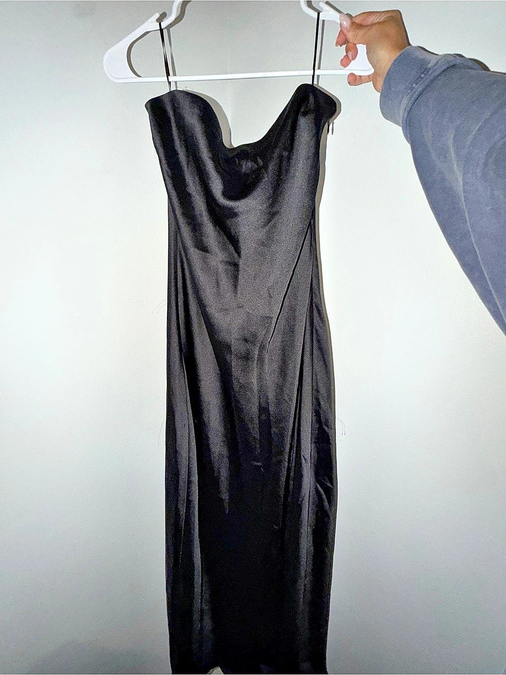 House of Harlow Black Maxi Slip Dress Like New